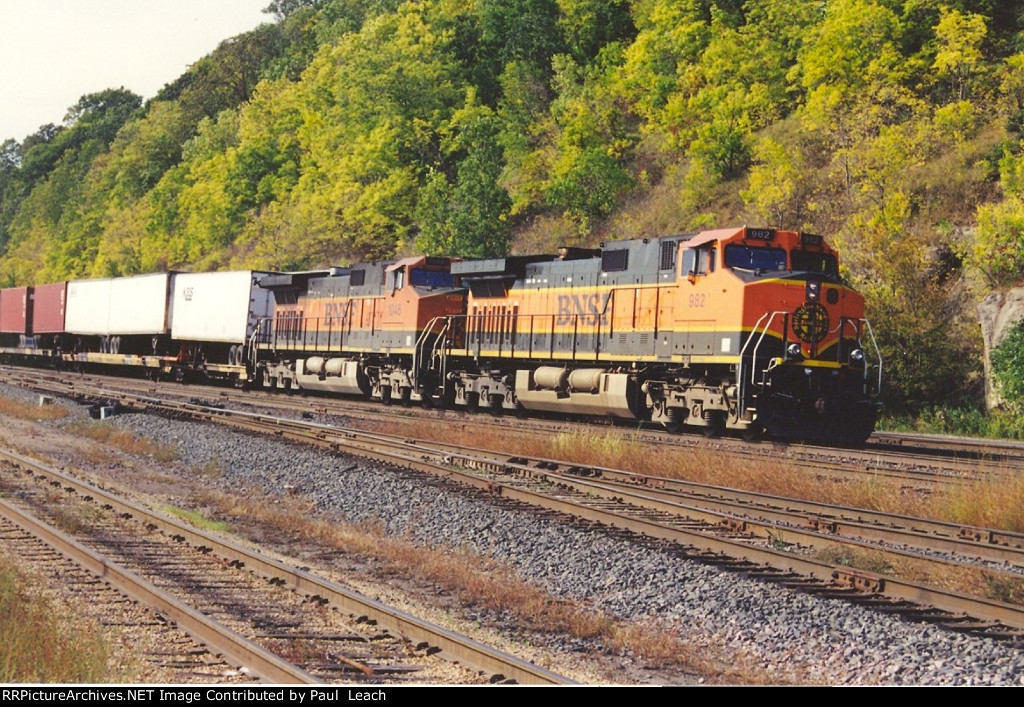 Intermodal rolls east